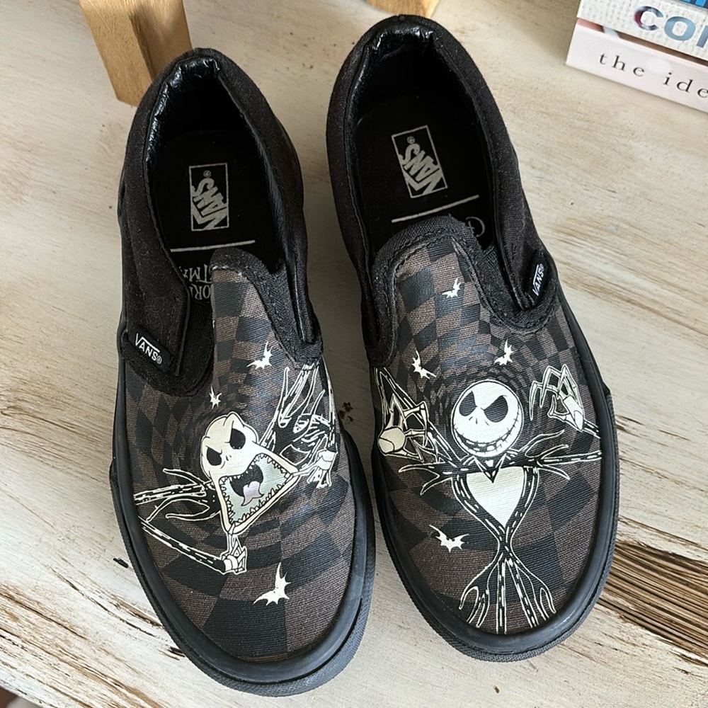 EUC - Night Before Christmas Vans - Kids 1